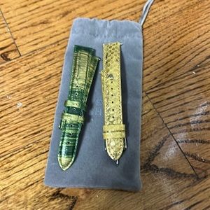 Michelle leather band size 16 (2 sets)